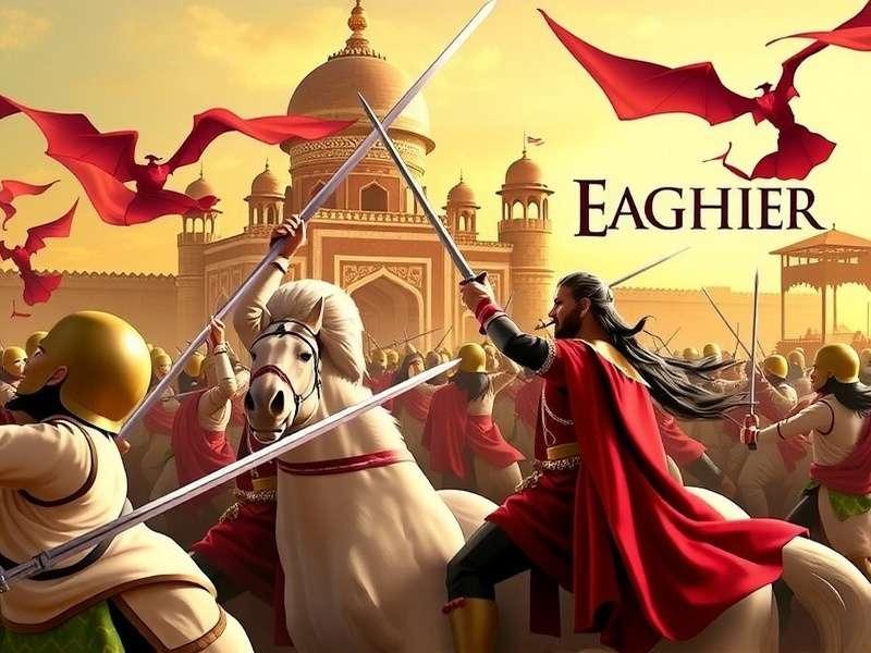 Mughal Legacy Battle Scene